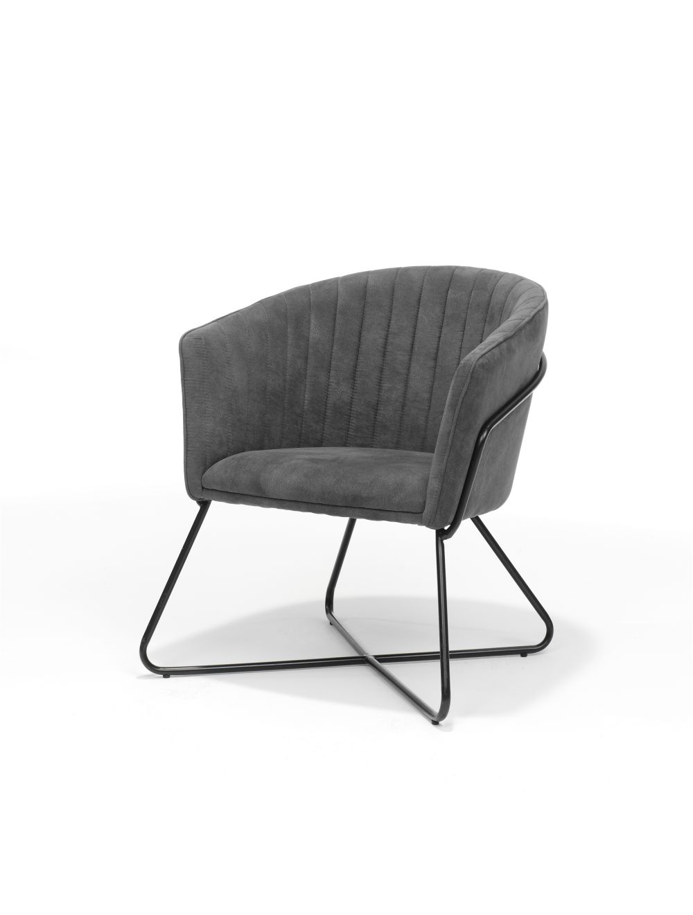 800ZIT75011780_Nova_fauteuil_Stof_Toronto_antraciet