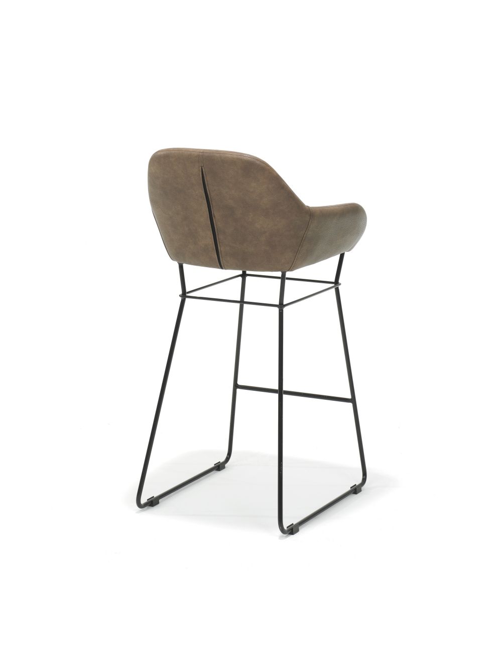 906STL27011301_Britt_barkruk_zwart_Bora_Kunstleder_Bruin1