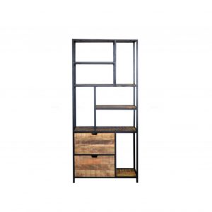 iron-2-drawer-bookrack-with-wooden-shelves-85