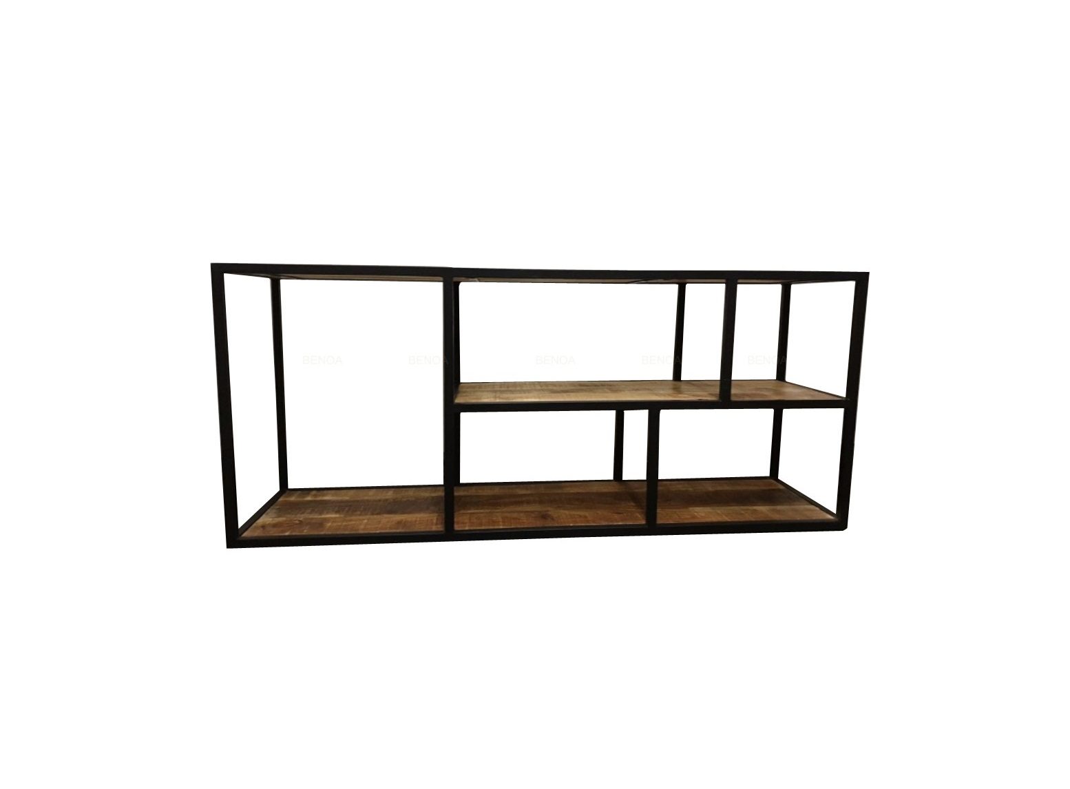 iron-tv-rack-with-wooden-shelf-140-iron-black-powdercoated-wood-natural-finish