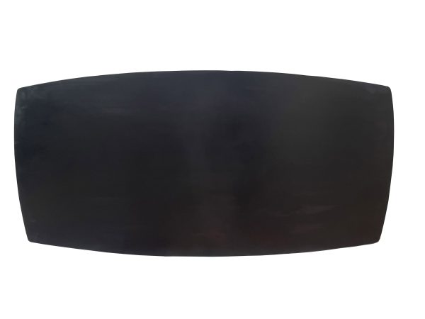 Deens ovaal zwart