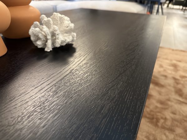 Salontafel zwart eiken