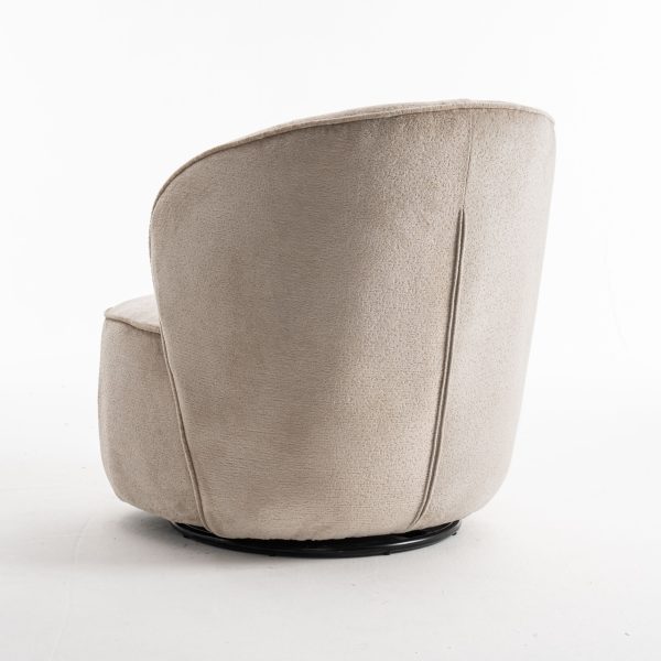 Draaifauteuil taupe