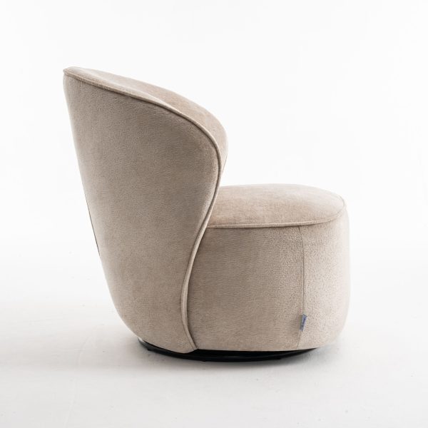 Draaifauteuil taupe