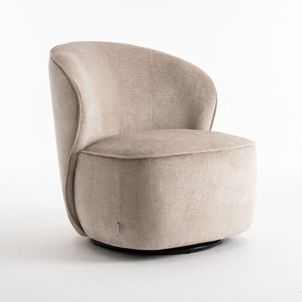 Draaifauteuil taupe